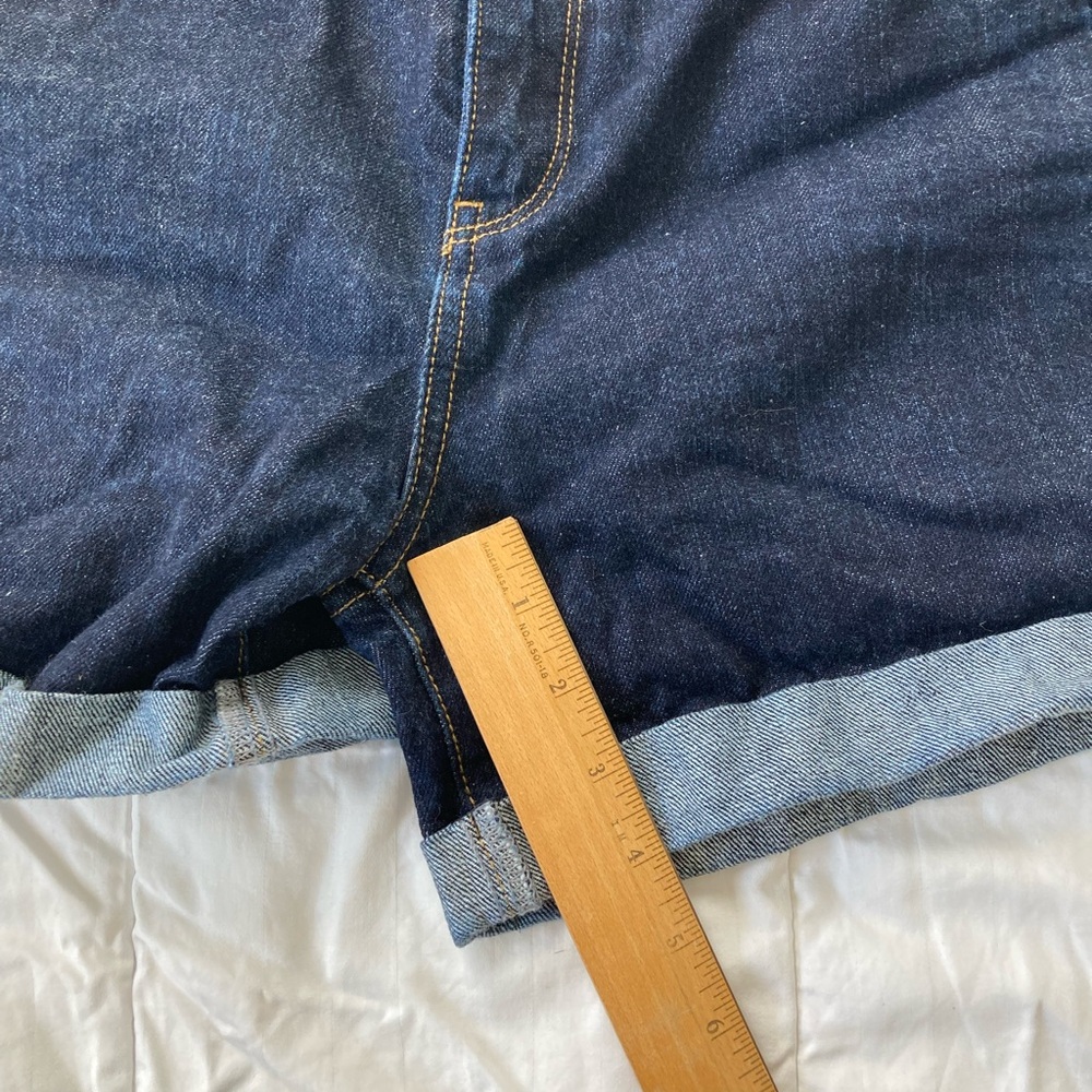 NWOT Grana japanese denim shorts - Picture 5 of 11